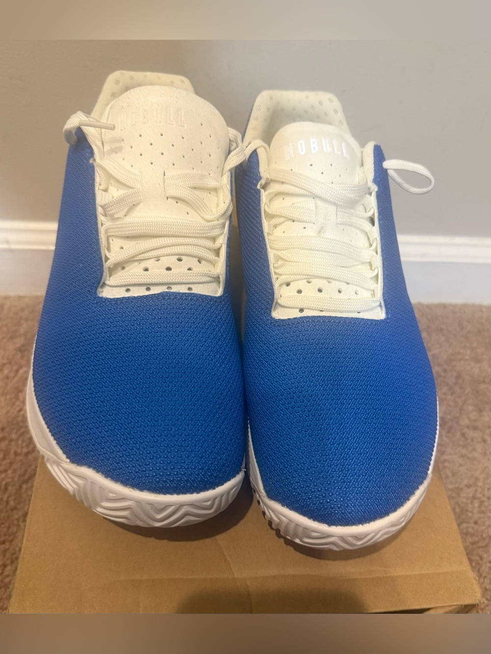 NOBULL Blue and White Training Shoes